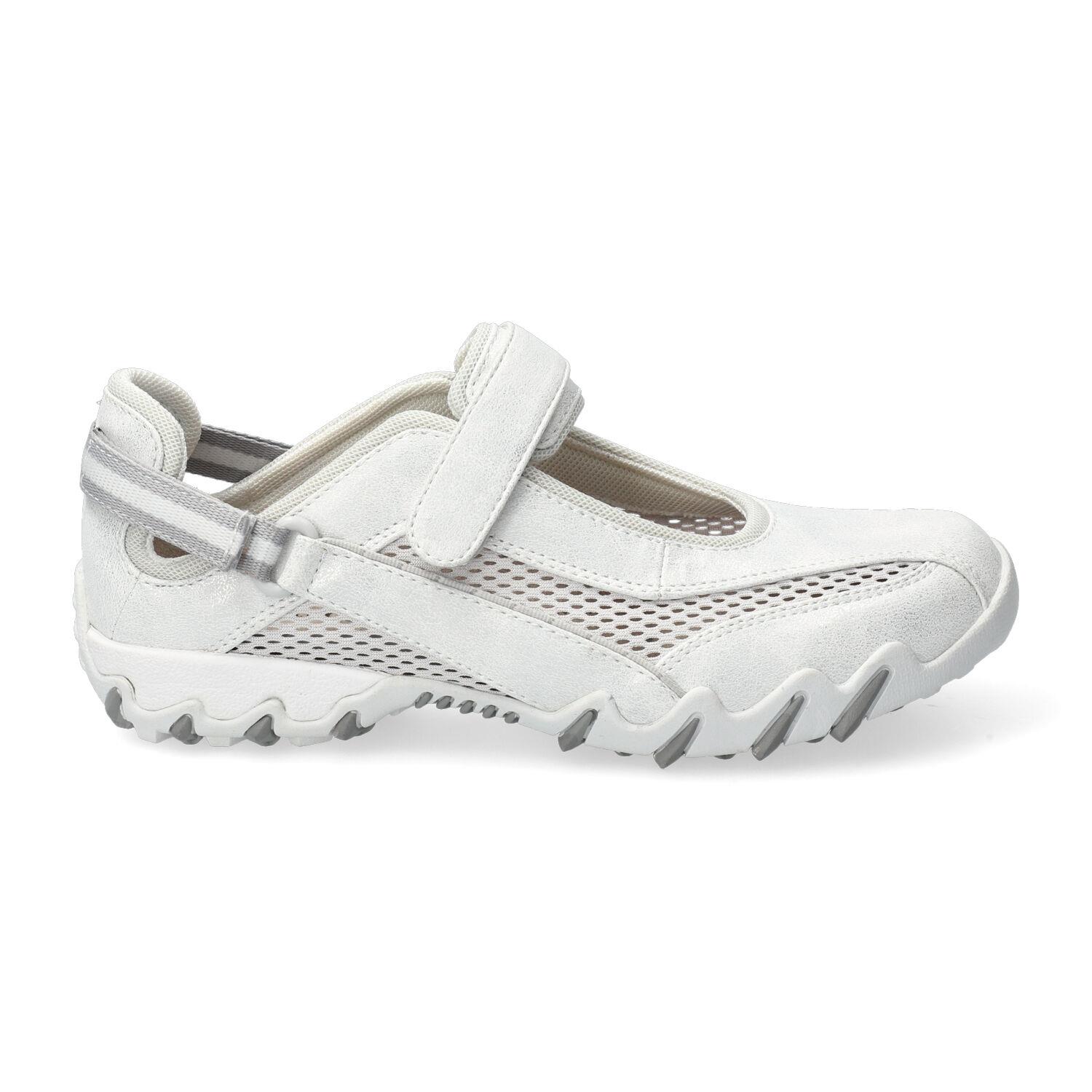 Ballerines femme modèle Niro Blanc - Mephisto